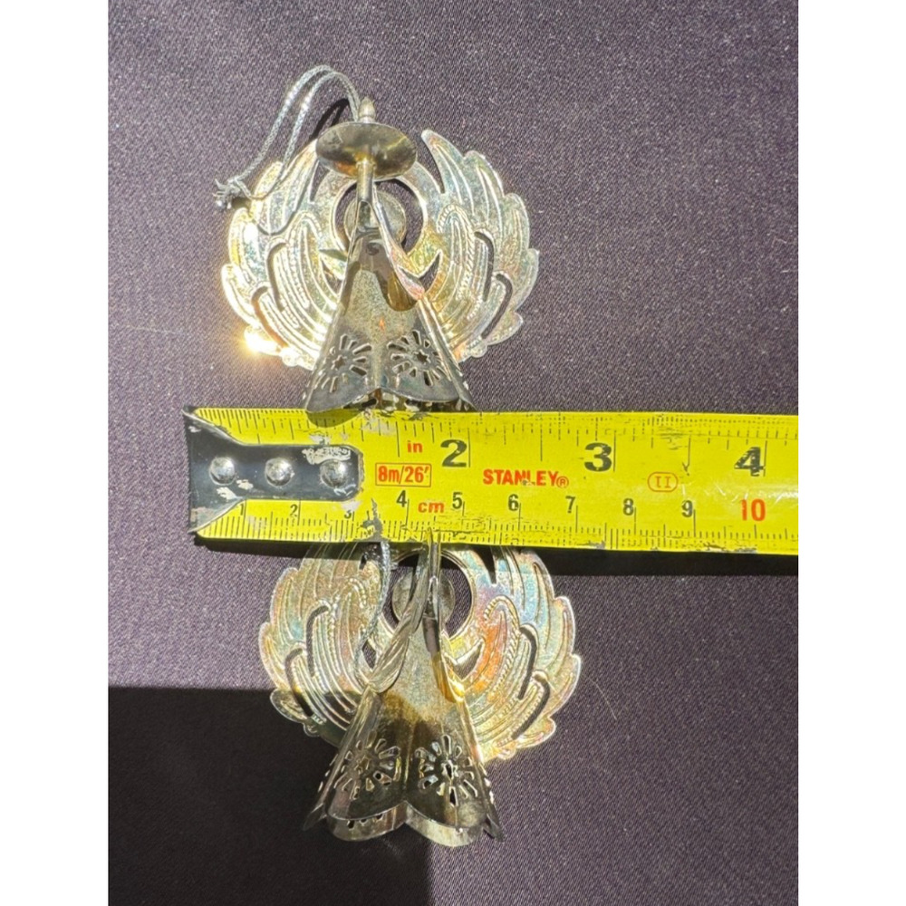 Godinger Silver Art Angel Christmas Ornament Musical Angel -OR3 - Picture 8 of 10